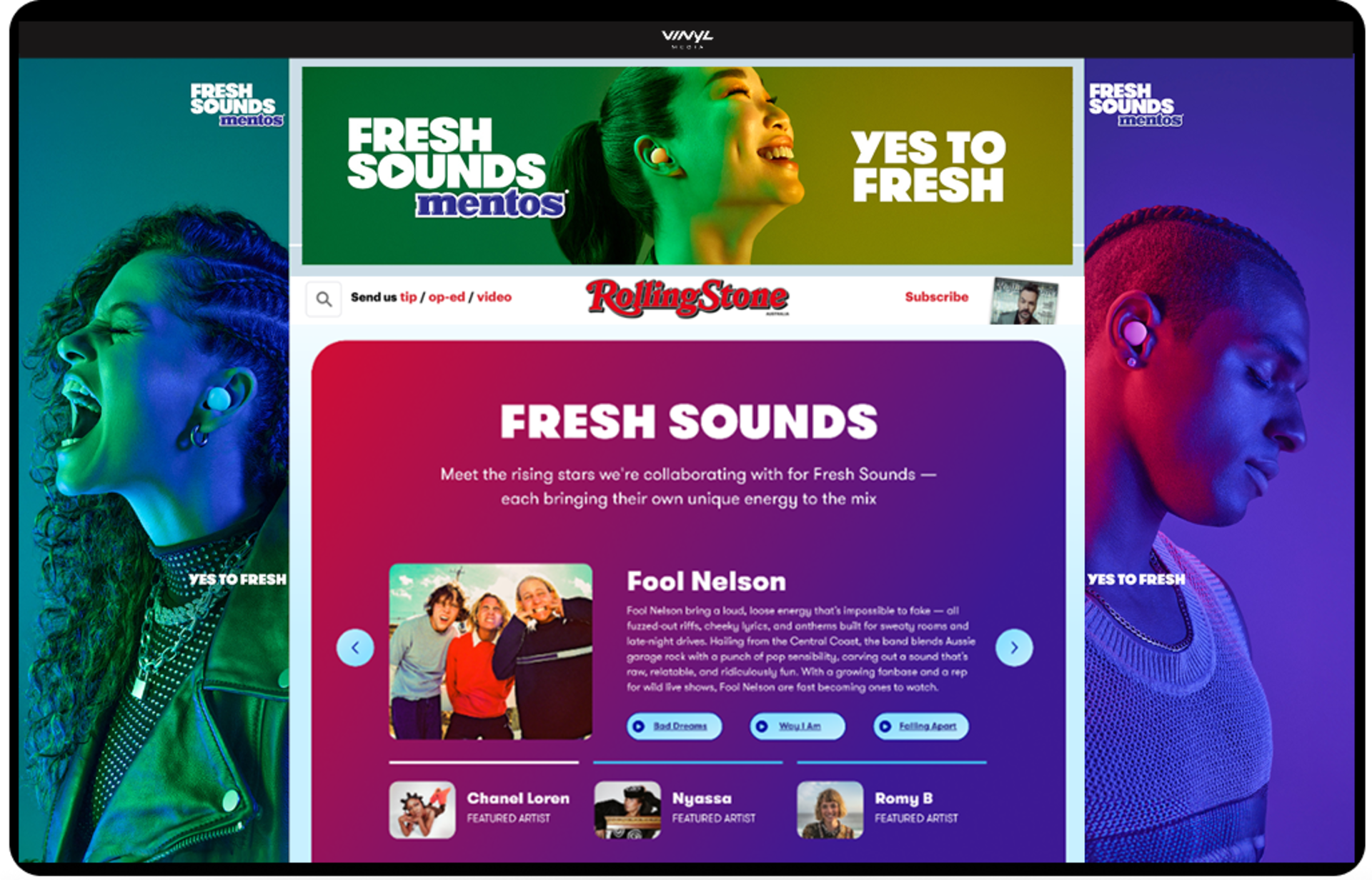 Fresh Sounds Mentos